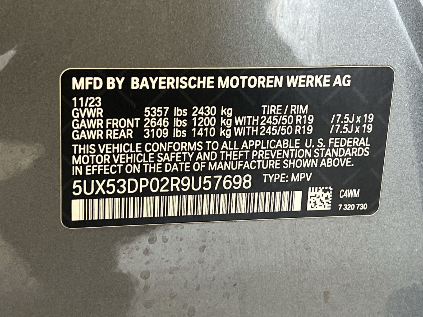 Used 2024 BMW X3 xDrive30i w/ Premium Package AWD/4WD image 40