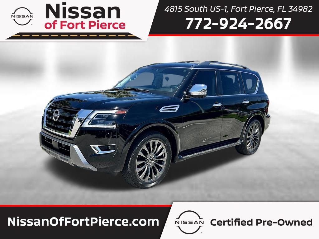 Certified 2024 Nissan Armada Platinum w/ Cargo Package
