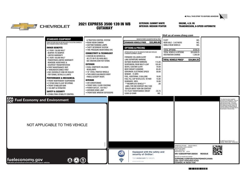 Used 2021 Chevrolet Express 3500 image 25