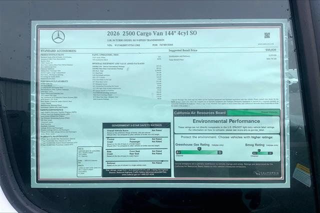 New 2026 Mercedes-Benz Sprinter 2500 image 35