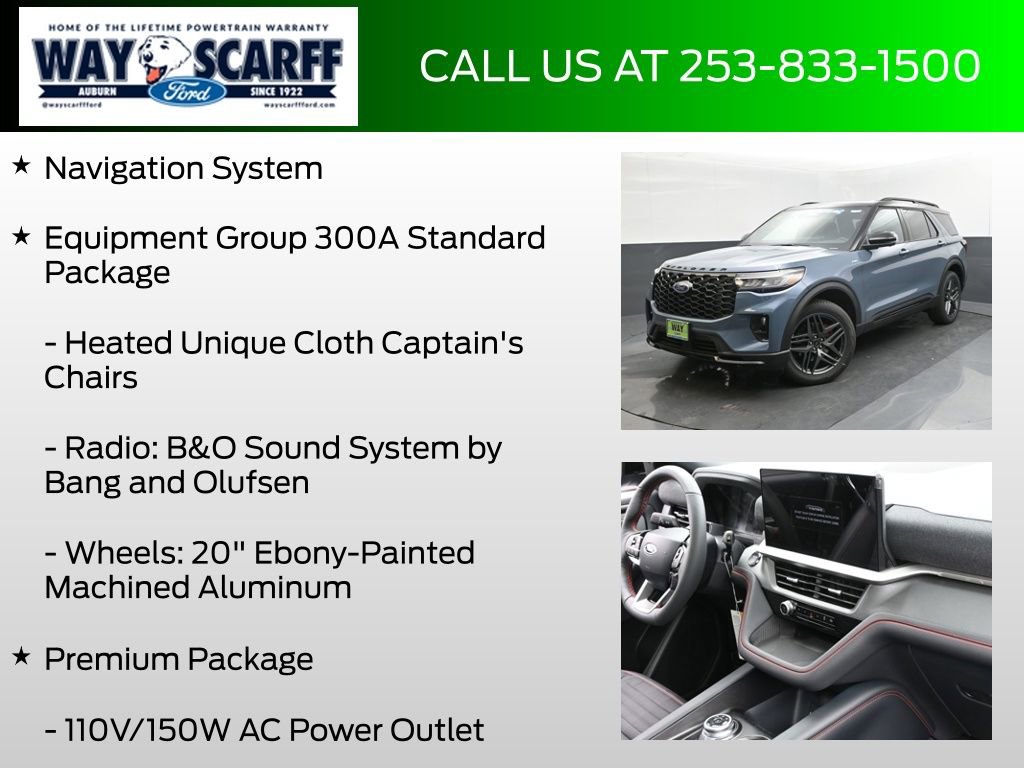 New 2026 Ford Explorer ST-Line w/ ST-Line Street Pack image 6