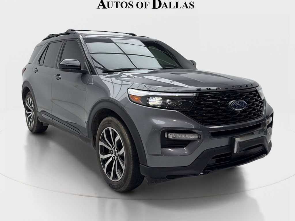 Used 2023 Ford Explorer ST-Line w/ Class IV Trailer Tow Package RWD image 2