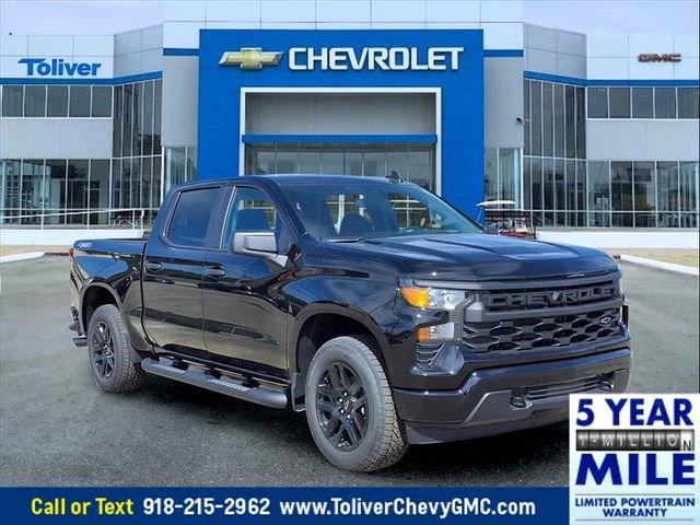 New 2026 Chevrolet Silverado 1500 Custom w/ Turbomax Blackout Package