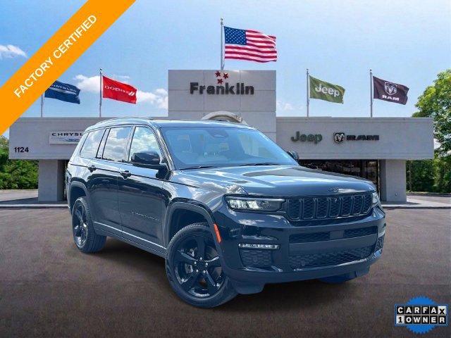 Certified 2025 Jeep Grand Cherokee L Limited w/ Luxury Tech Group II AWD/4WD image 1