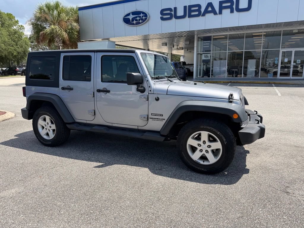 Used 2016 Jeep Wrangler Unlimited Sport w/ Quick Order Package 24S AWD/4WD image 1