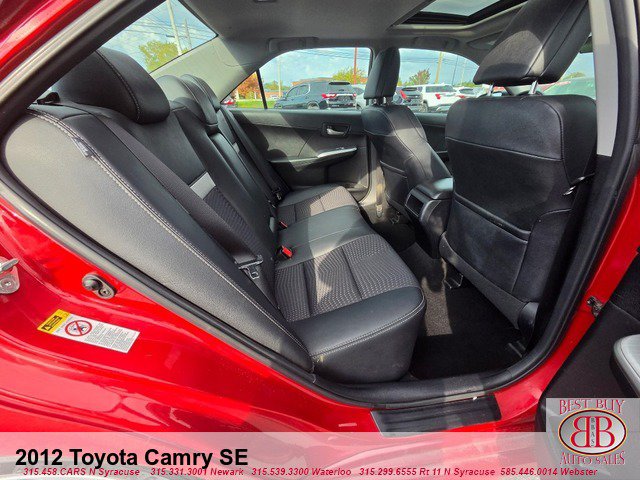 Used 2012 Toyota Camry SE w/ Protection Pkg FWD image 12
