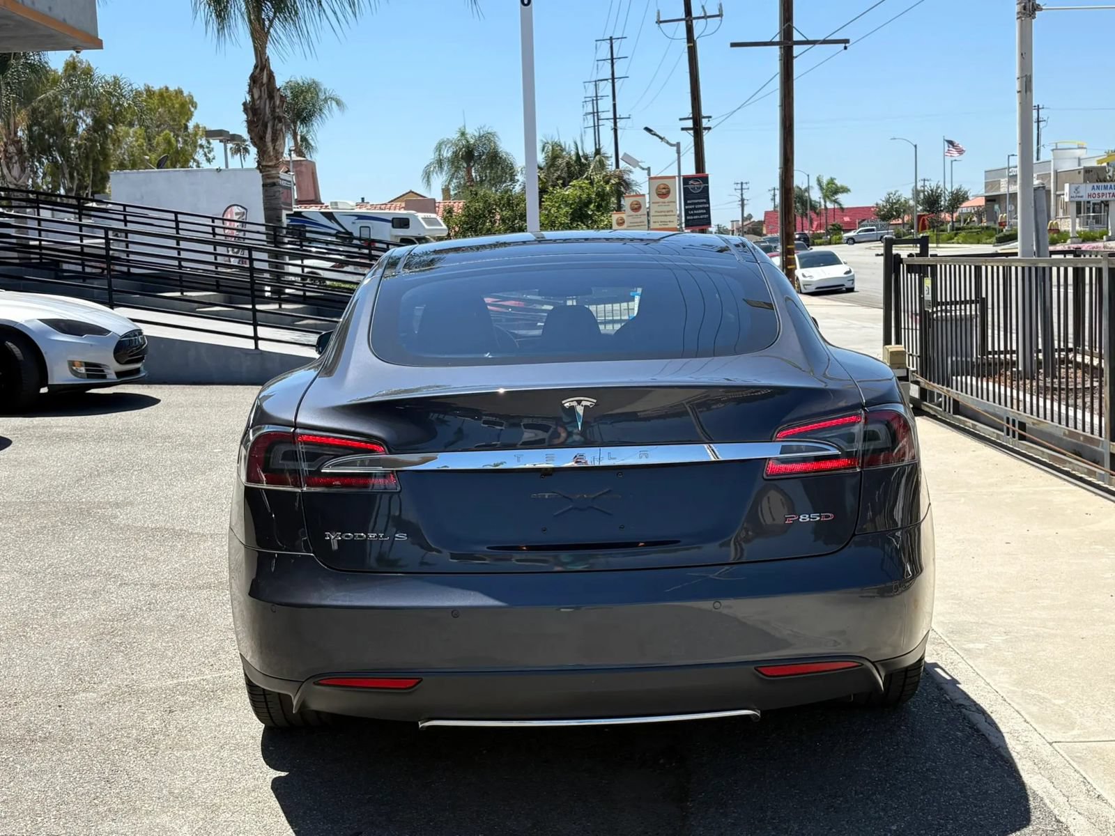 Used 2015 Tesla Model S P85D AWD/4WD image 7