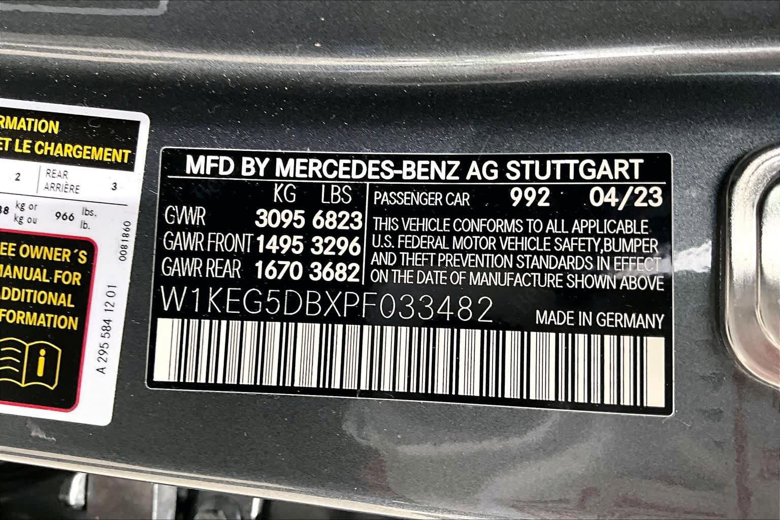 Used 2023 Mercedes-Benz EQE AMG 4MATIC Sedan image 35