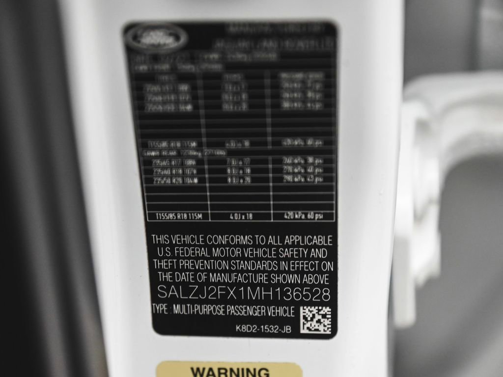 Used 2021 Land Rover Range Rover Evoque S image 16