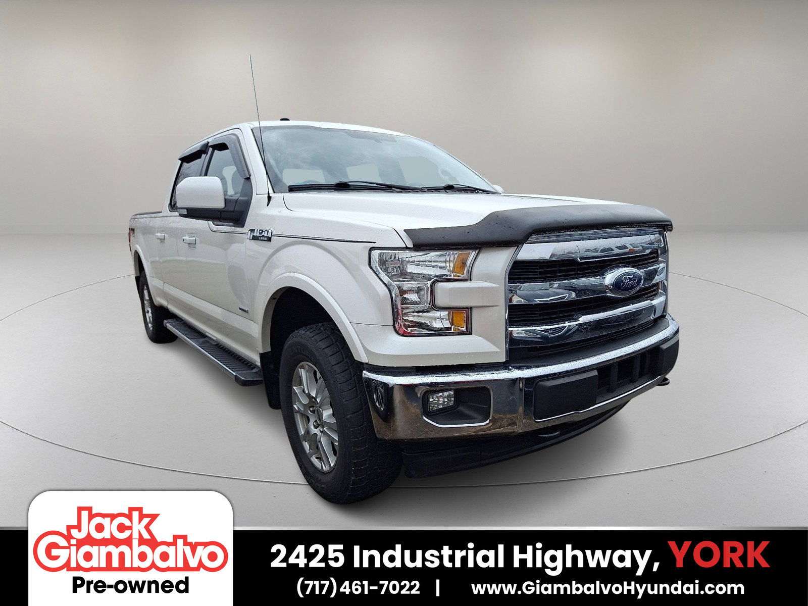 Used 2017 Ford F150 Lariat w/ Equipment Group 501A Mid image 1