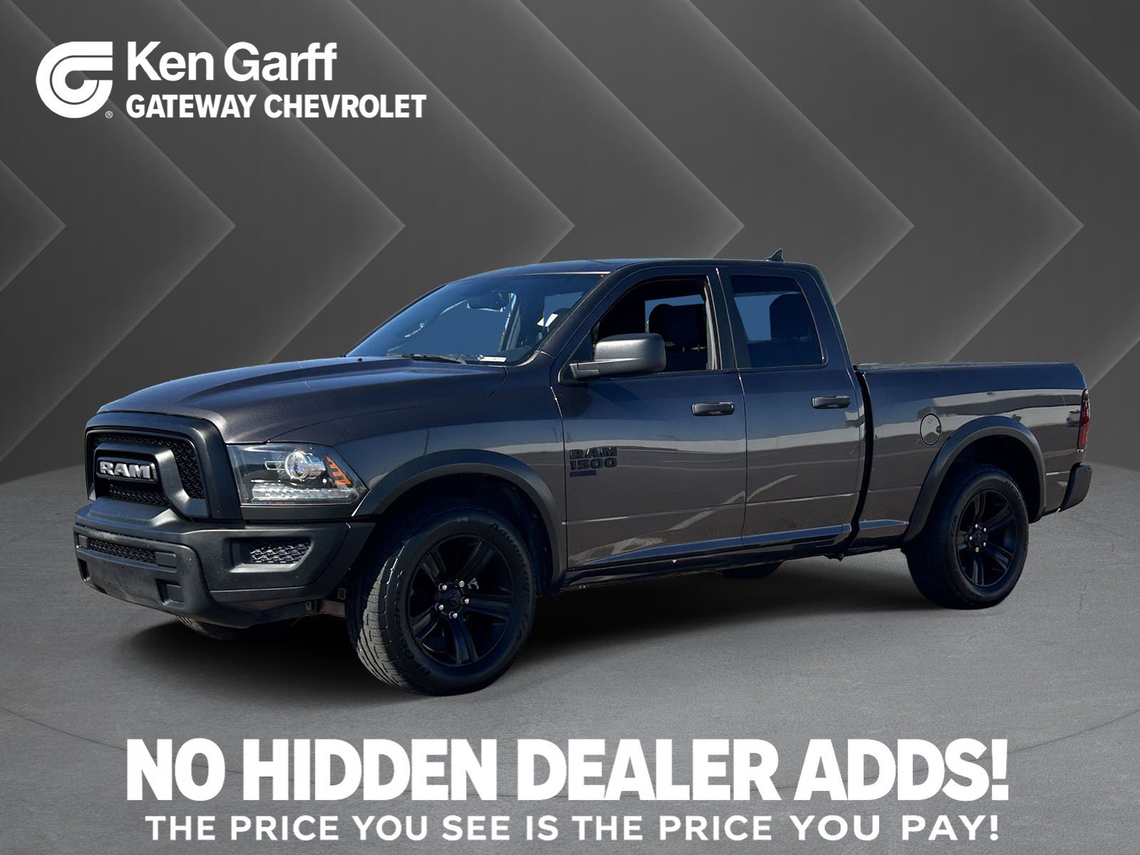 Used 2022 RAM 1500 Warlock w/ Electronics Group RWD image 1