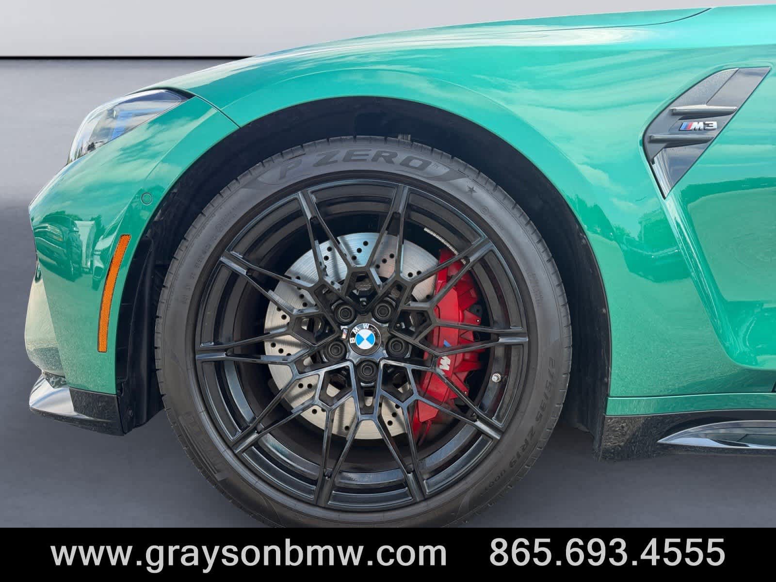 Used 2025 BMW M3 w/ M Carbon Exterior Package RWD image 9
