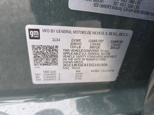 Used 2025 Chevrolet Silverado 1500 LTZ AWD/4WD image 37