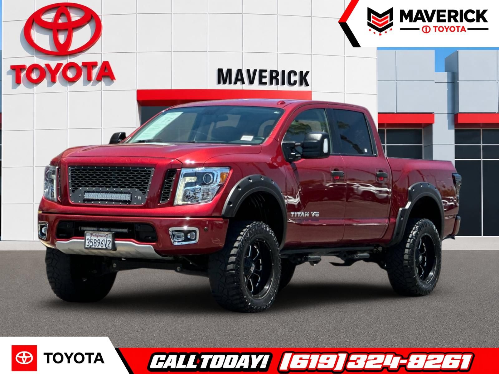Used 2018 Nissan Titan PRO-4X w/ Pro-4x Utility Package AWD/4WD image 1