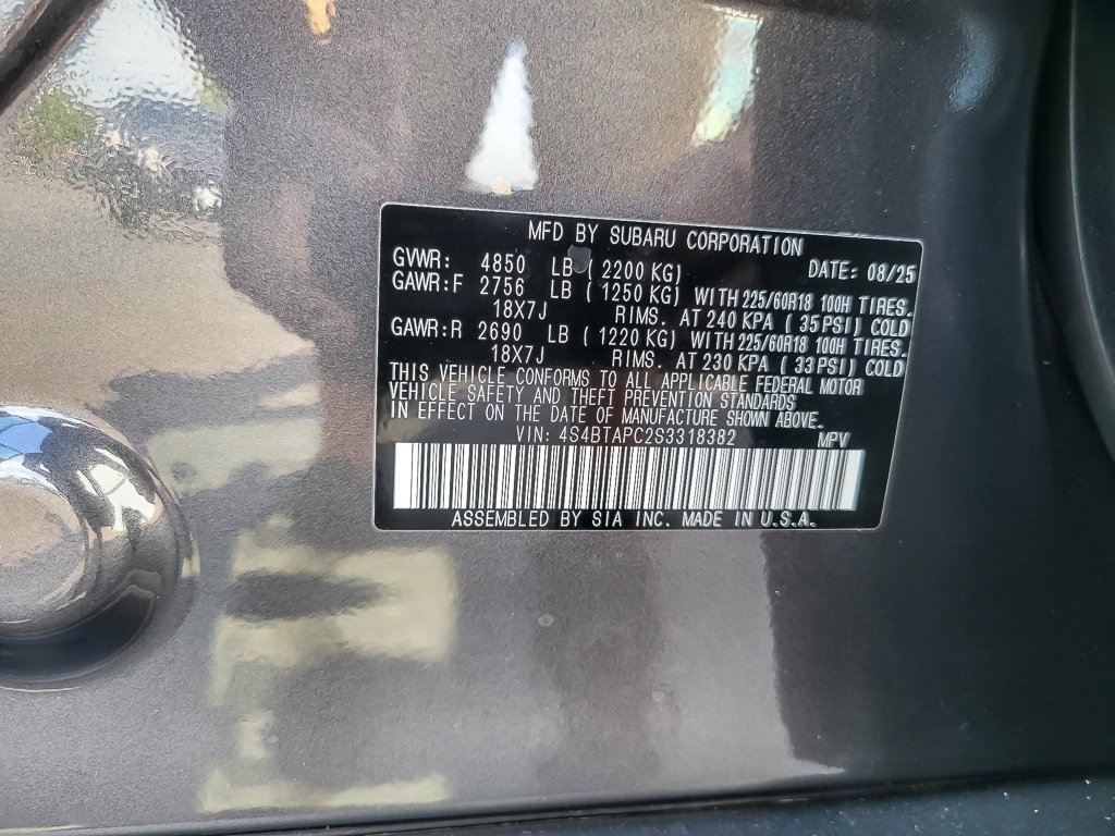 New 2025 Subaru Outback Touring image 19