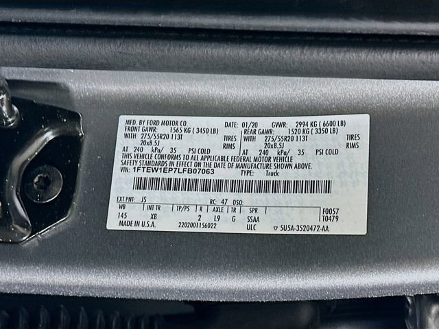 Used 2020 Ford F150 XLT w/ Equipment Group 302A Luxury image 33