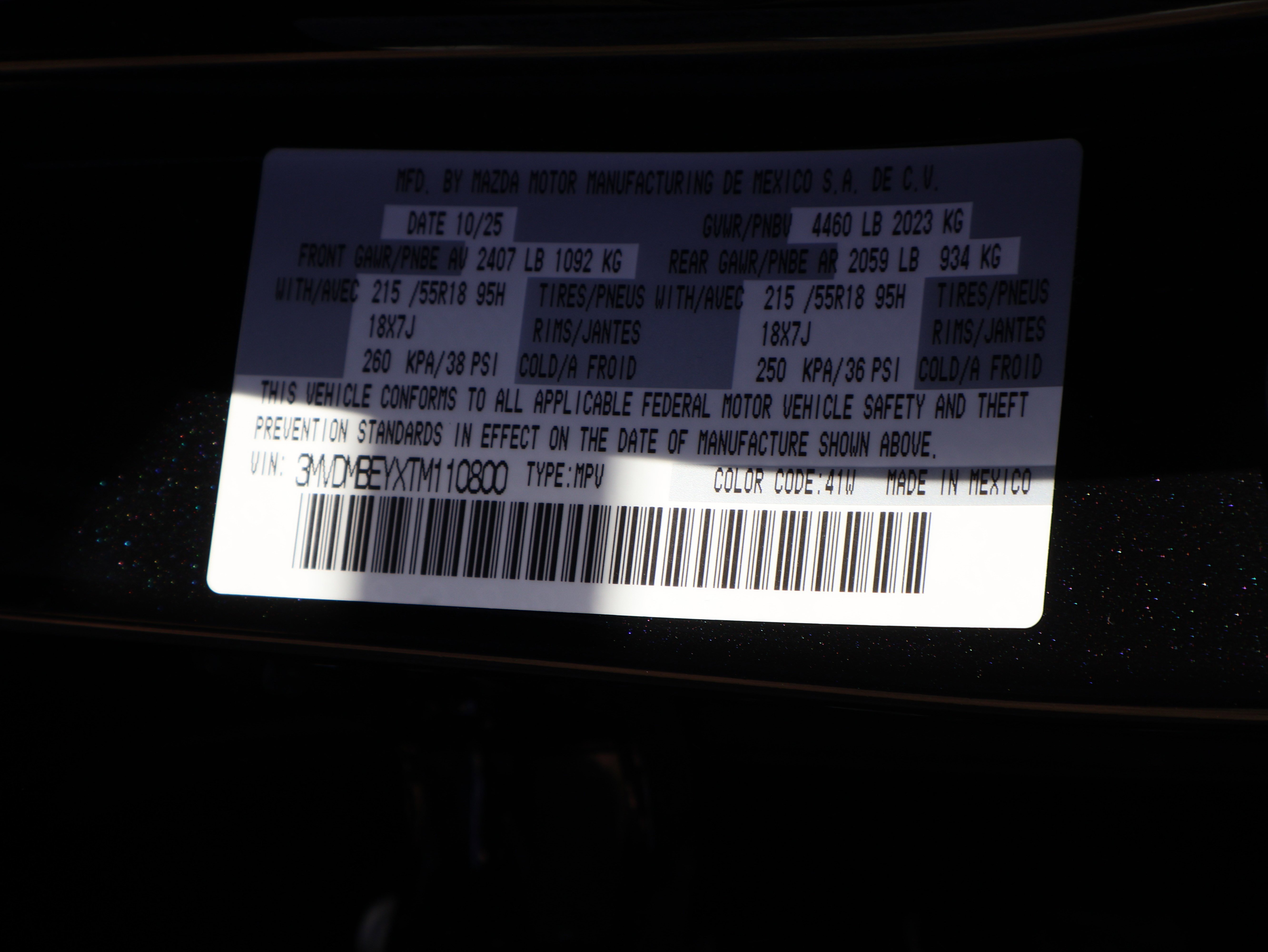 New 2026 MAZDA CX-30 2.5 Turbo w/ Premium Plus Pkg image 45