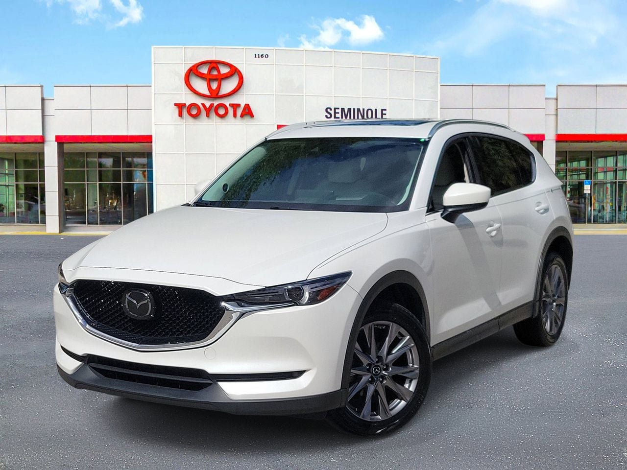 Used 2021 MAZDA CX-5 Grand Touring w/ GT Premium Package image 1
