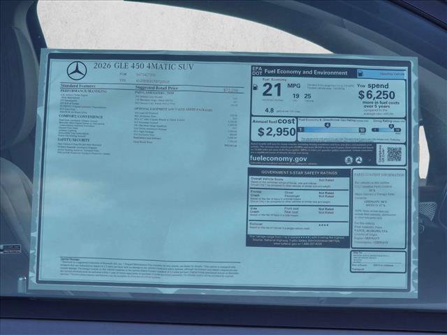 New 2026 Mercedes-Benz GLE 450 4MATIC image 18