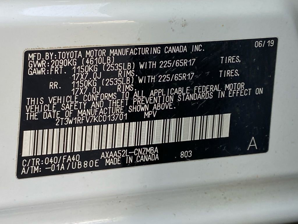 Used 2019 Toyota RAV4 XLE w/ Convenience Package image 33