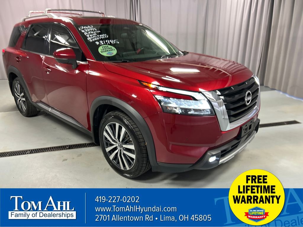 Used 2022 Nissan Pathfinder Platinum w/ Cargo Package