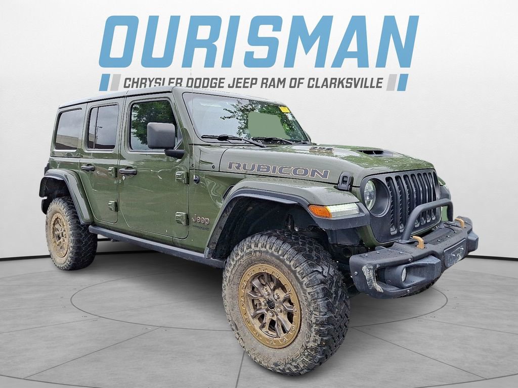 Used 2021 Jeep Wrangler Unlimited Rubicon w/ Trailer Tow Package AWD/4WD image 1