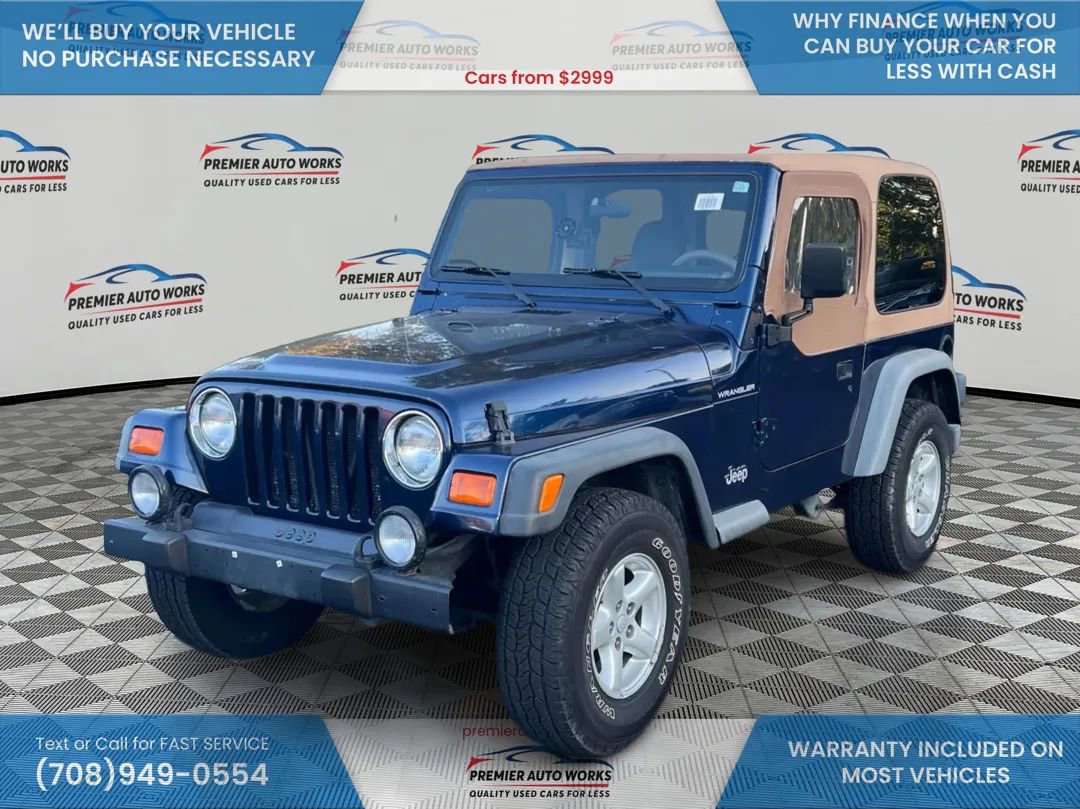 Used 2002 Jeep Wrangler Sport