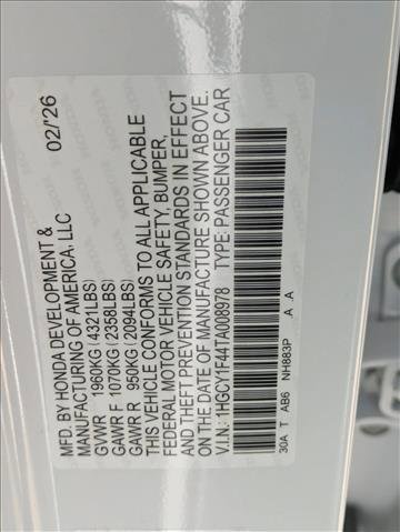 New 2026 Honda Accord SE image 17