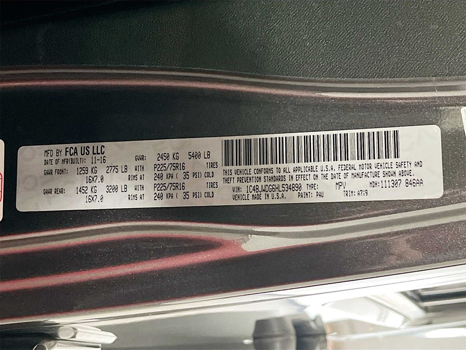 Used 2017 Jeep Wrangler Unlimited Sport w/ Mopar Chrome Edition Group image 29