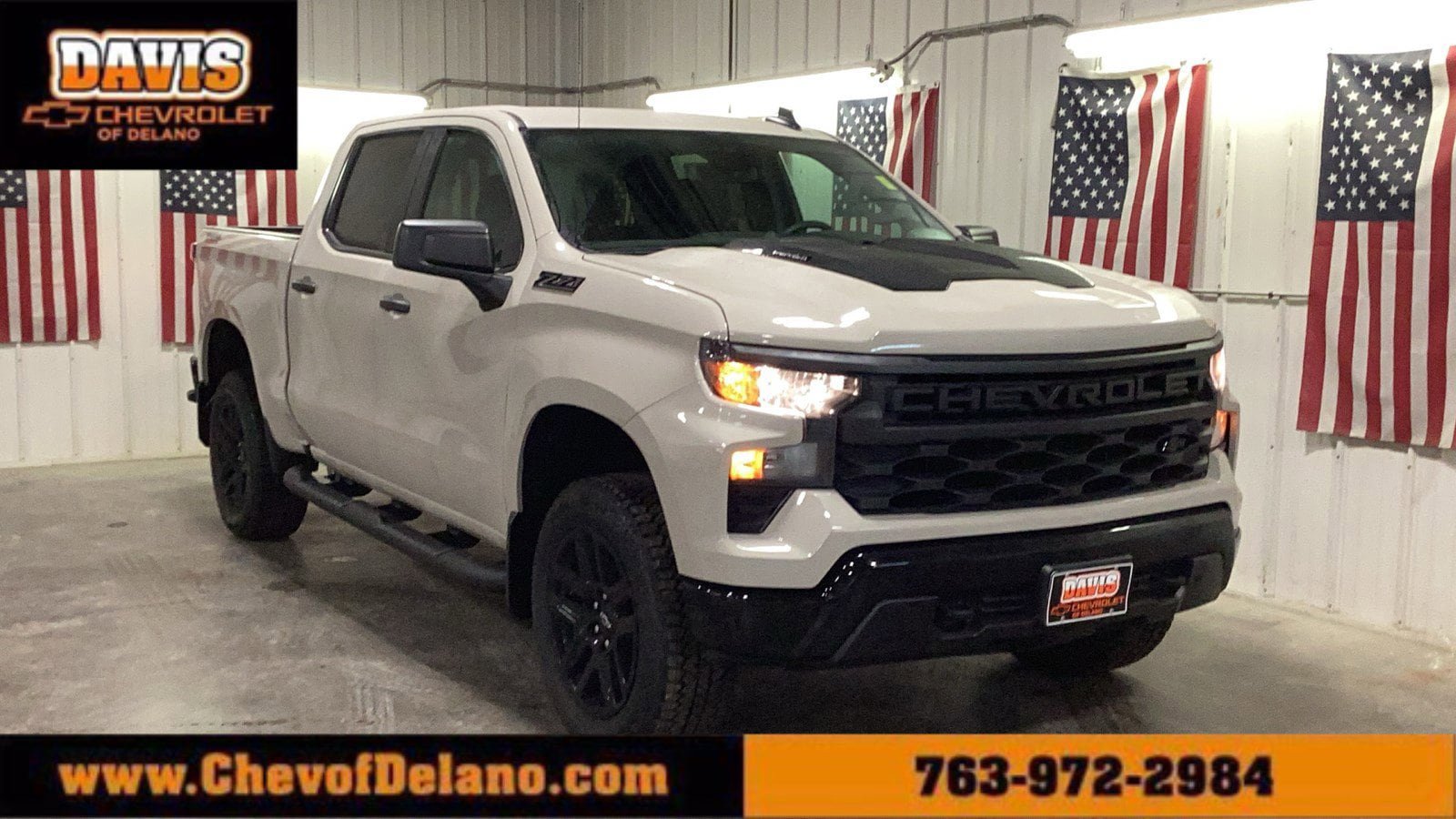 New 2026 Chevrolet Silverado 1500 Custom Trail Boss w/ Turbomax Blackout Package AWD/4WD video 1