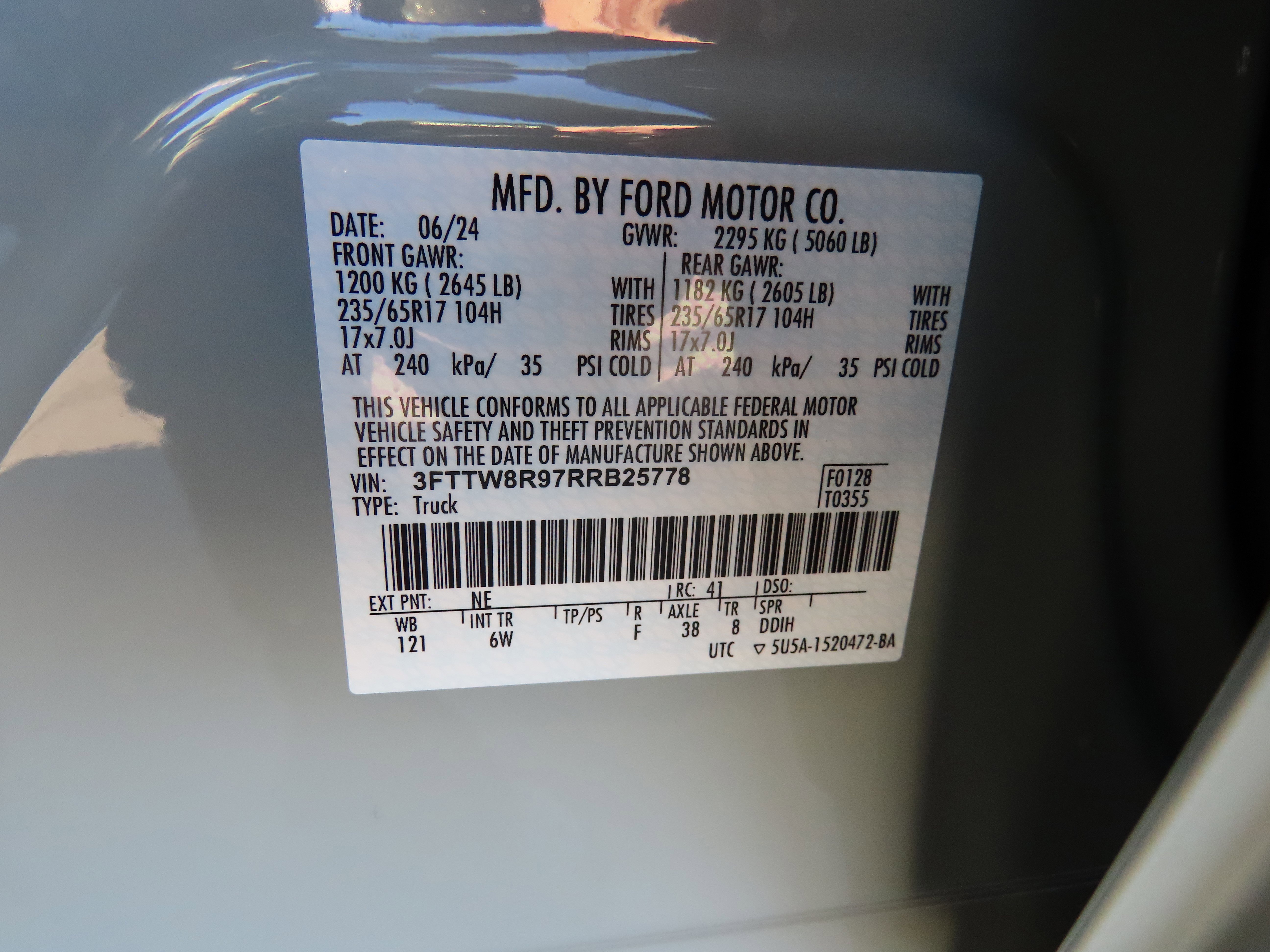 Used 2024 Ford Maverick Tremor w/ Tremor Off-Road Package image 44