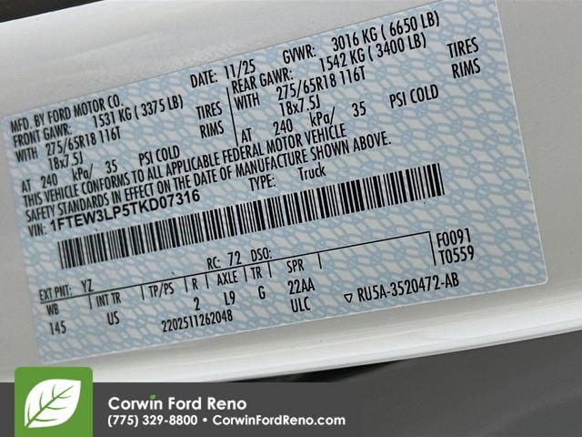 New 2026 Ford F150 XLT w/ Mobile Office Package image 34