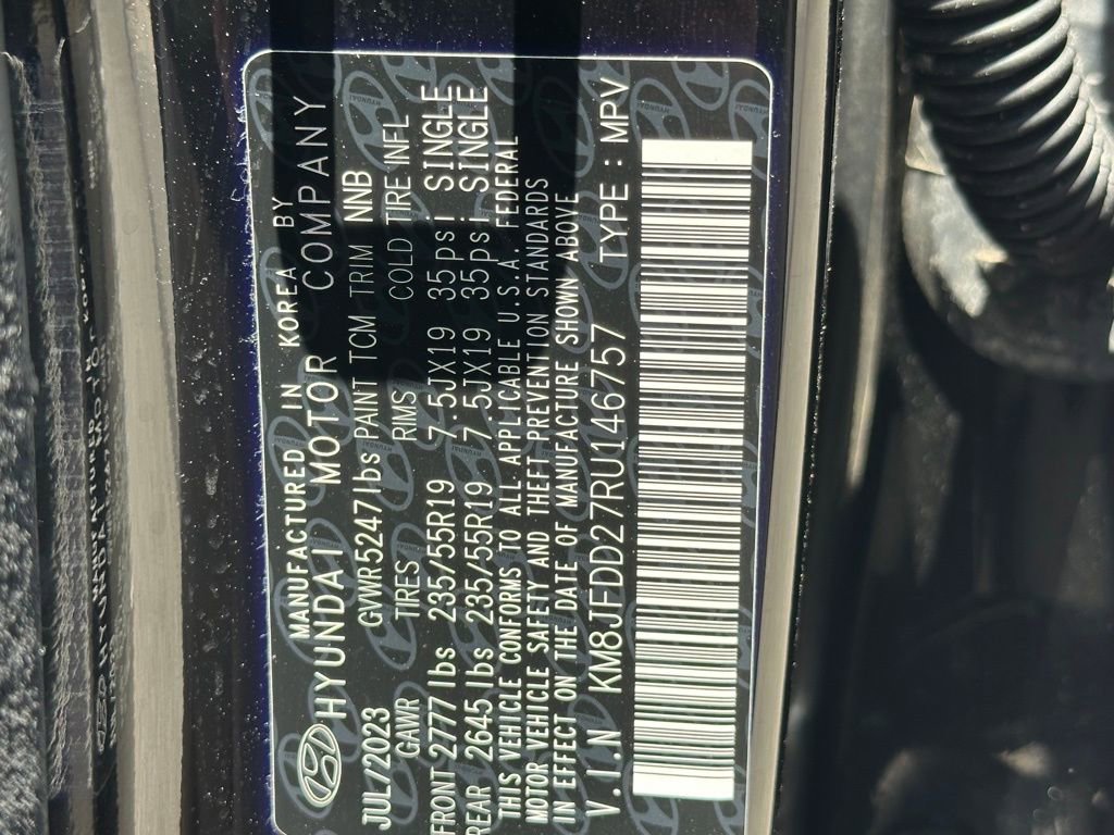 Used 2024 Hyundai Tucson Limited image 33