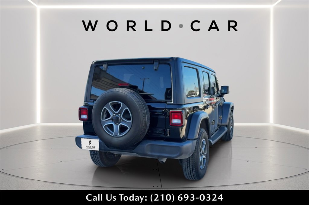 Used 2023 Jeep Wrangler Unlimited Sport image 3