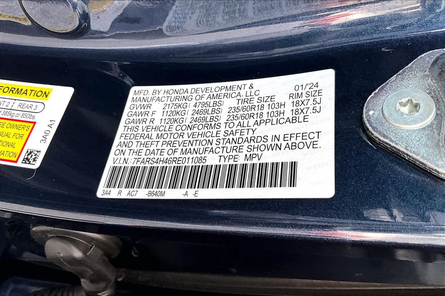 Used 2024 Honda CR-V EX image 36