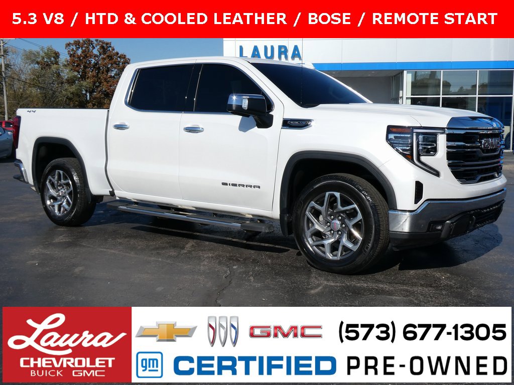 Certified 2023 GMC Sierra 1500 SLT w/ SLT Premium Package