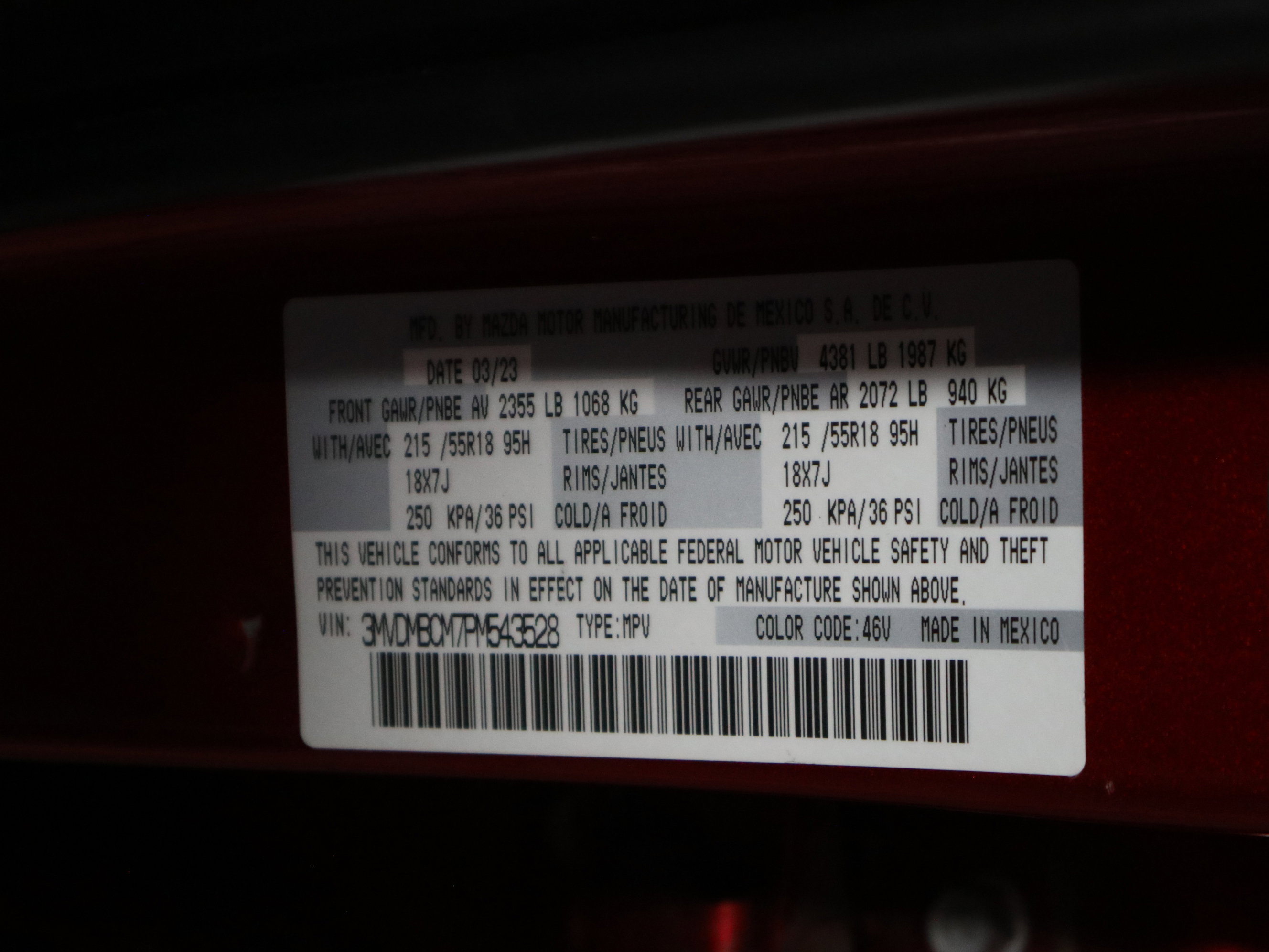 Certified 2023 MAZDA CX-30 AWD 2.5 S w/ Preferred Package image 38