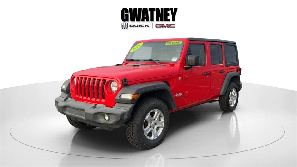 Used 2021 Jeep Wrangler Unlimited Sport image 3