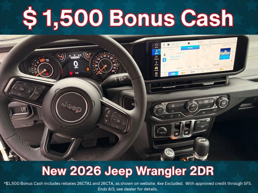 New 2026 Jeep Wrangler Sport AWD/4WD image 14
