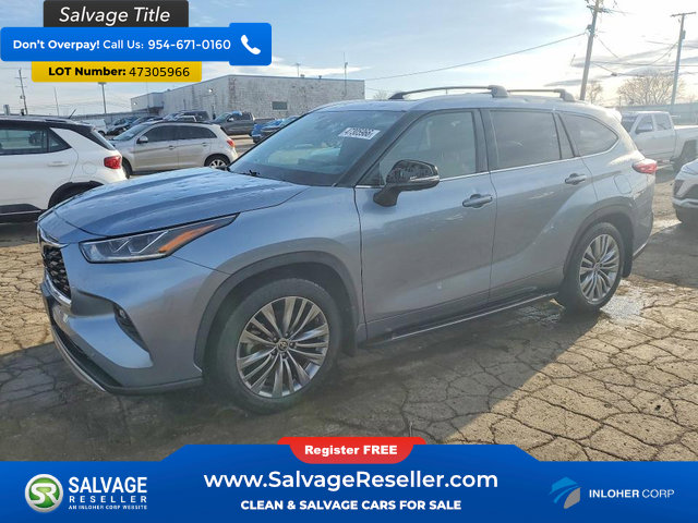 Used 2020 Toyota Highlander Platinum w/ Preferred Accessory Package AWD/4WD image 1
