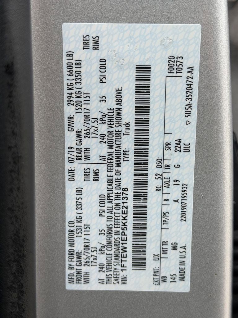 Used 2019 Ford F150 XLT AWD/4WD image 29