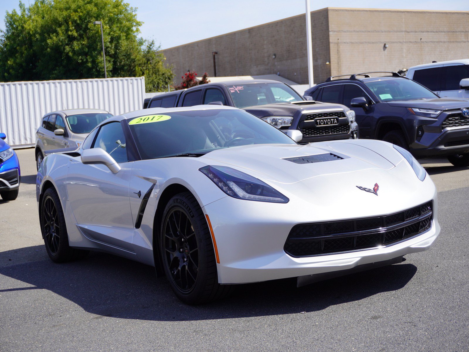 Used 2017 Chevrolet Corvette Stingray Coupe w/ Carbon Flash Badge Package