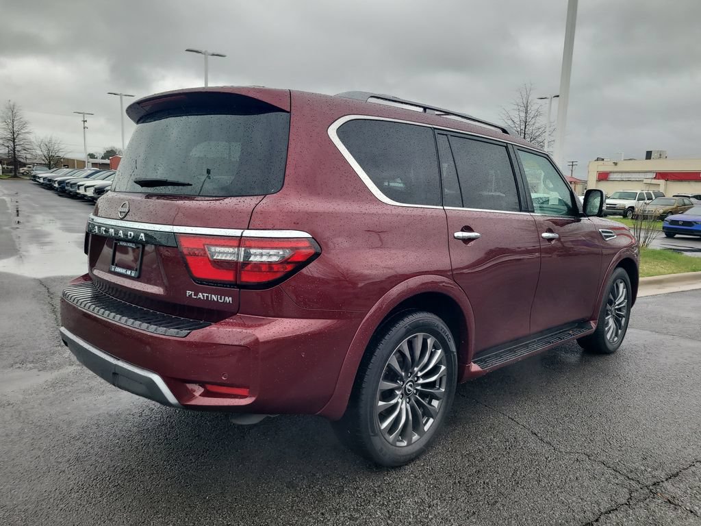 Used 2023 Nissan Armada Platinum w/ Captain's Chairs Package AWD/4WD image 3