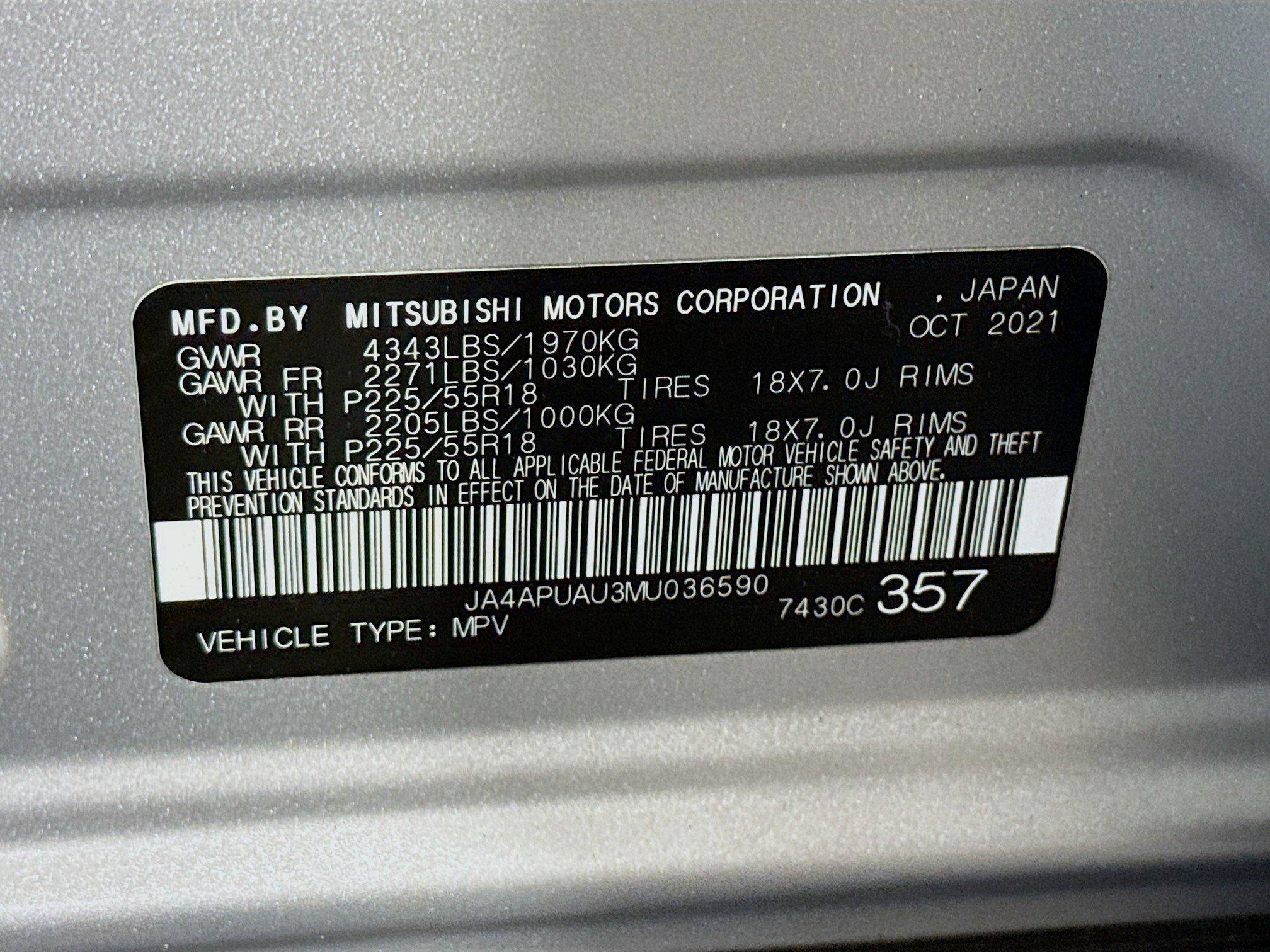 Used 2021 Mitsubishi Outlander Sport ES FWD image 39