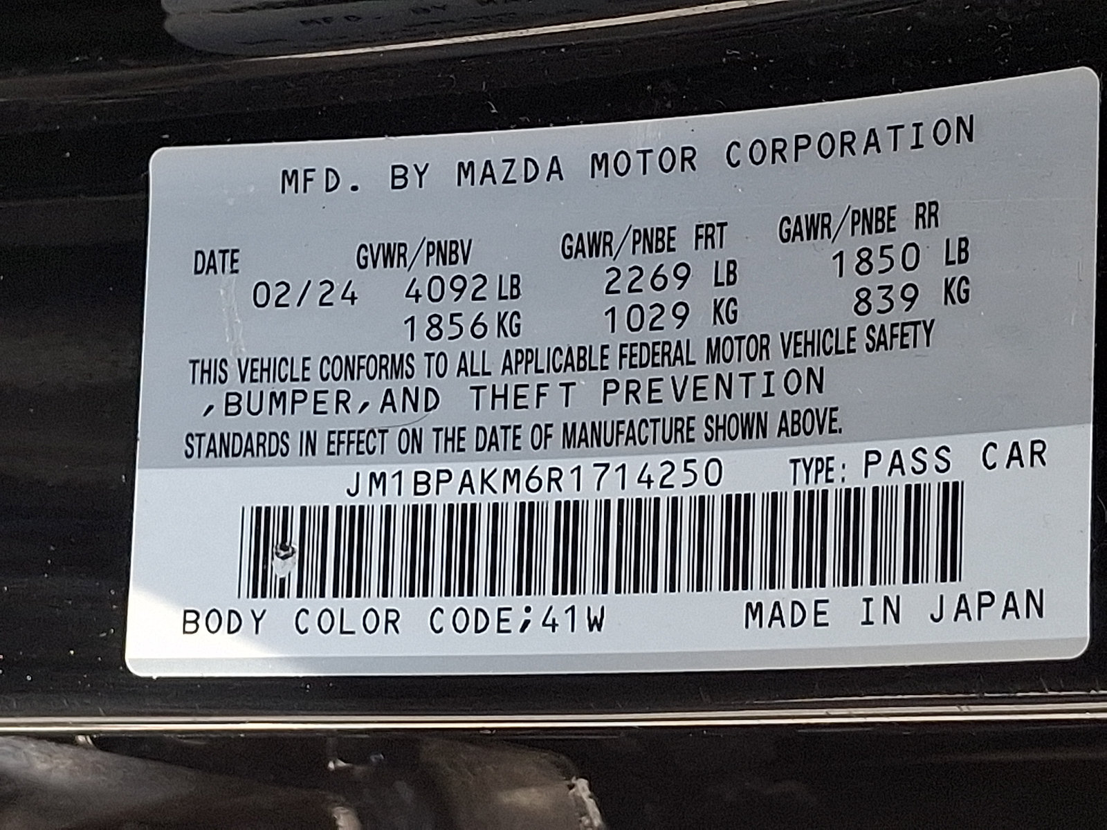 Used 2024 MAZDA MAZDA3 s FWD image 27