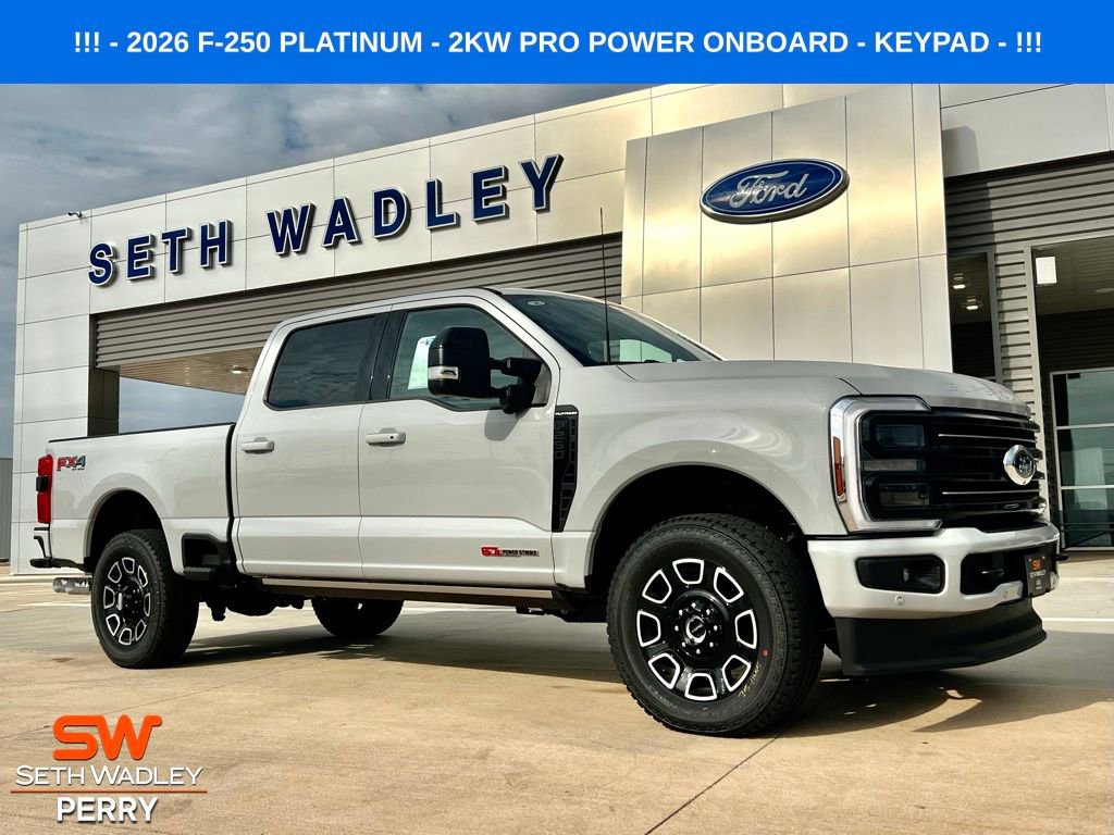 New 2026 Ford F250 Platinum