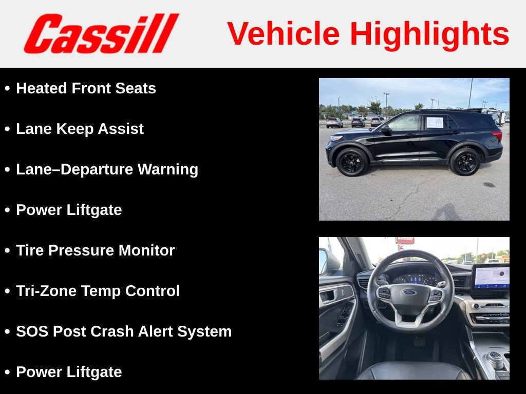 Used 2024 Ford Explorer XLT w/ Equipment Group 202A AWD/4WD image 14