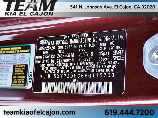Certified 2021 Kia Telluride LX AWD/4WD image 34