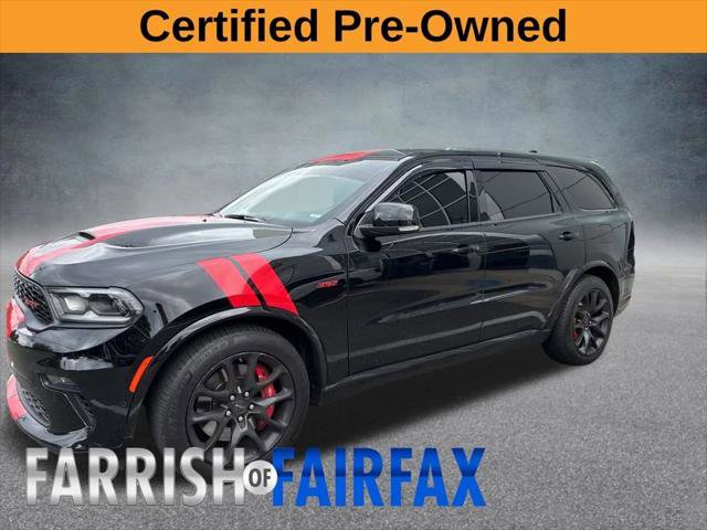 Certified 2022 Dodge Durango SRT w/ Black Package