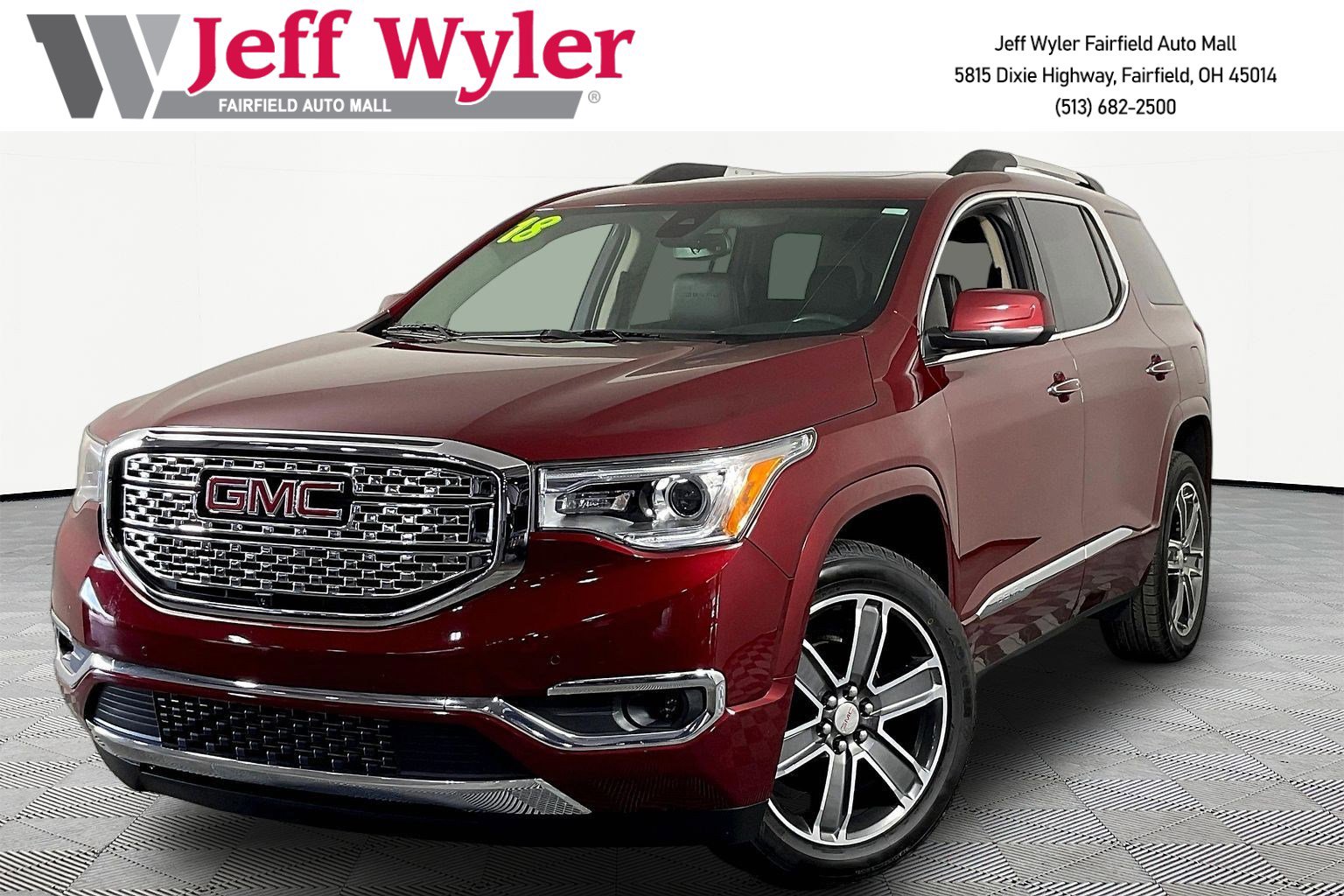 Used 2018 GMC Acadia Denali w/ Technology Package
